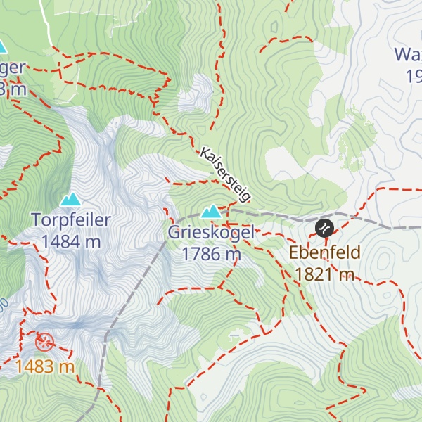 Map of Habsburghaus