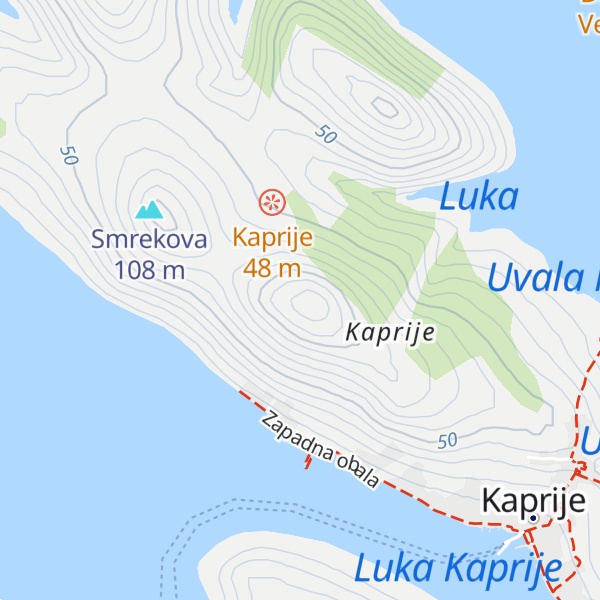Map of Prvi vrh