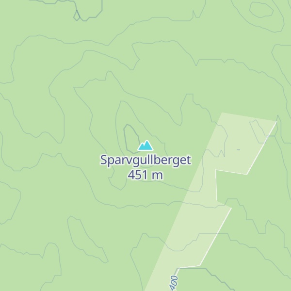 Map of Sparvgullberget