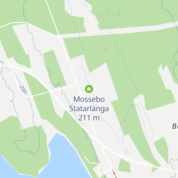 Map of Mossebo Statarlänga