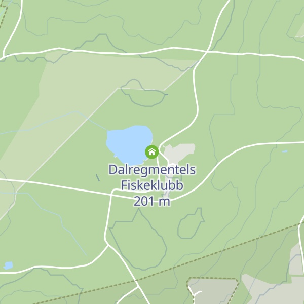 Map of Dalregmentels Fiskeklubb