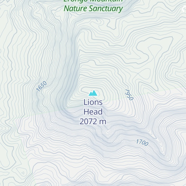 Map of Lions Head