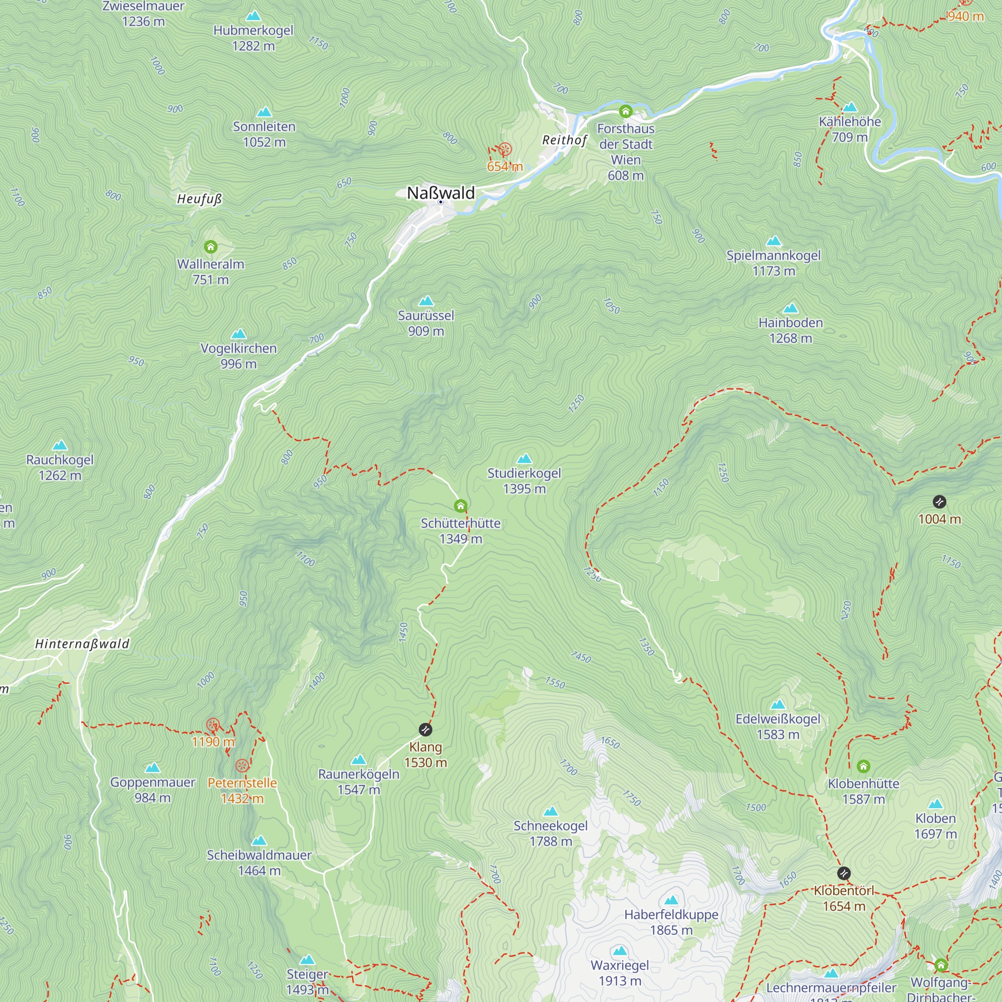 Lochhütte map