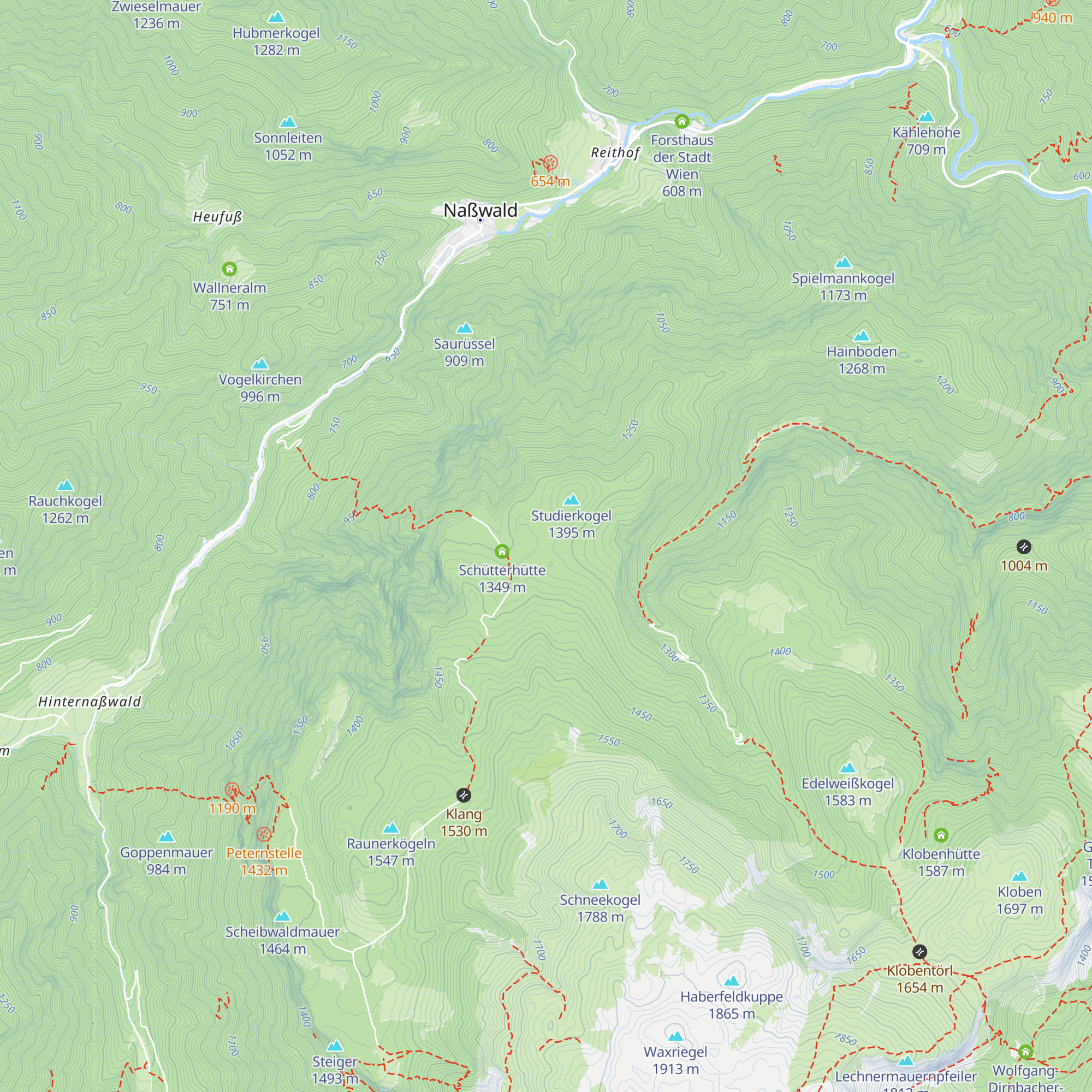 Lochhütte map
