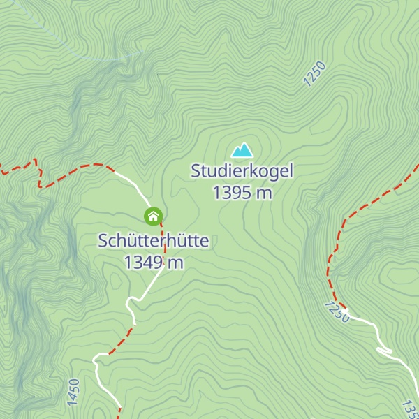 Map of Lochhütte