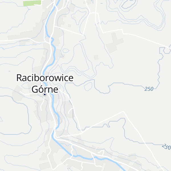 Map of Fabryczna Góra