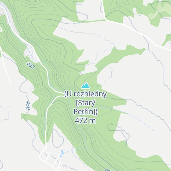 Map of (U rozhledny [Starý Petřín])