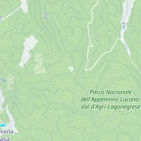 Map of Rifugio Schiena d'Asino