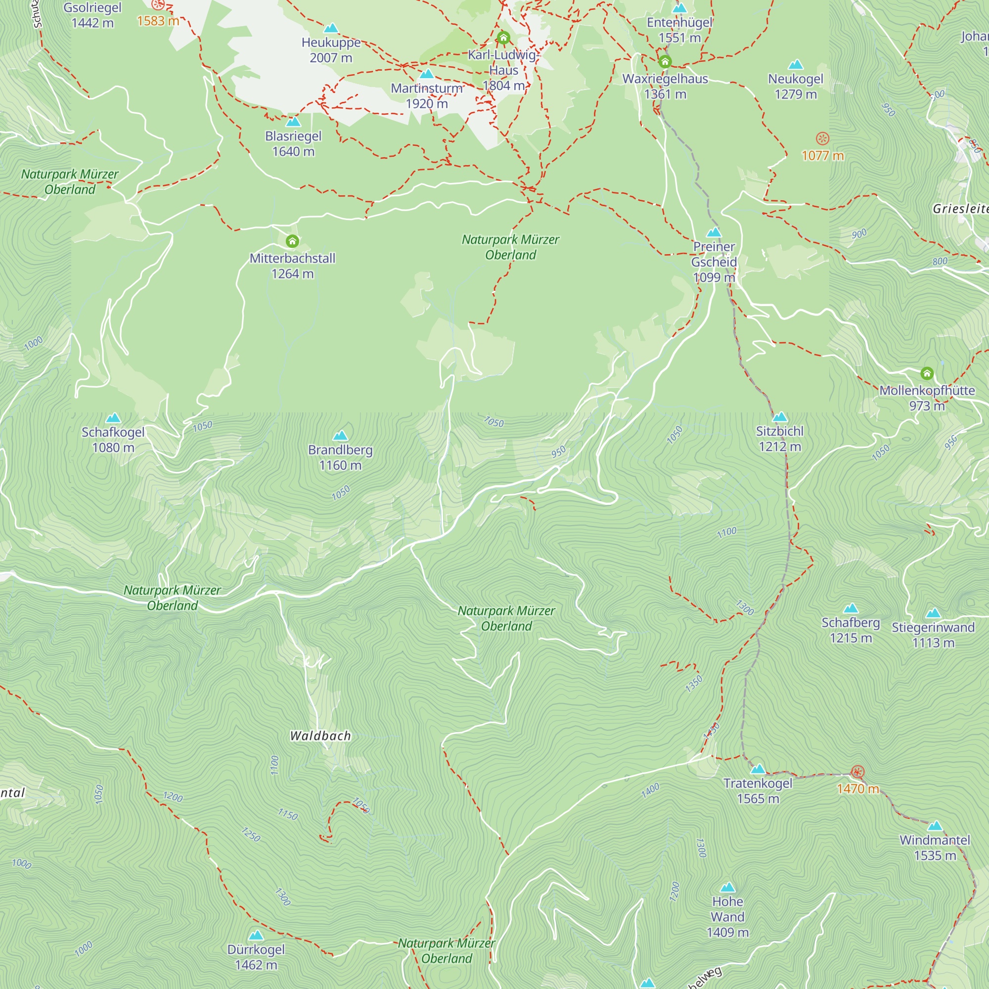 Krampushof map