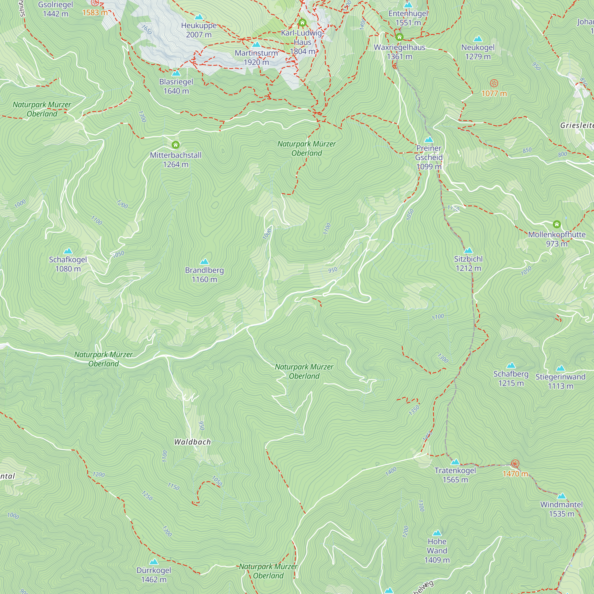 Krampushof map