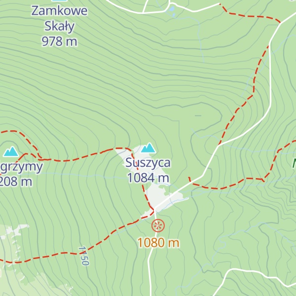 Map of Suszyca
