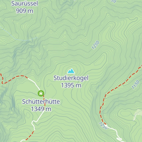 Map of Studierkogel