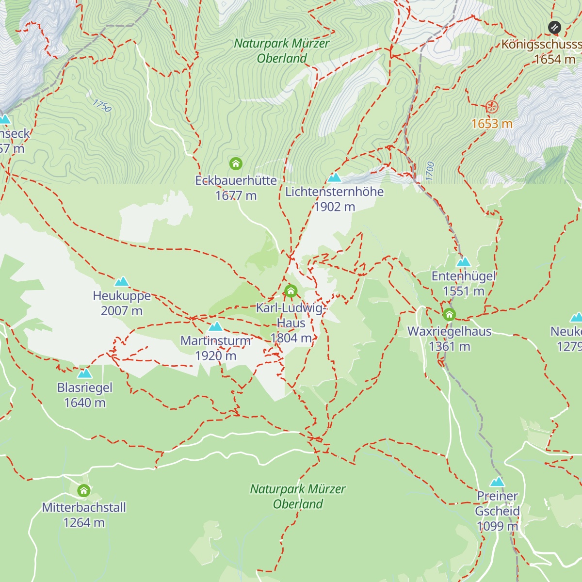 Karl-Ludwig-Haus map