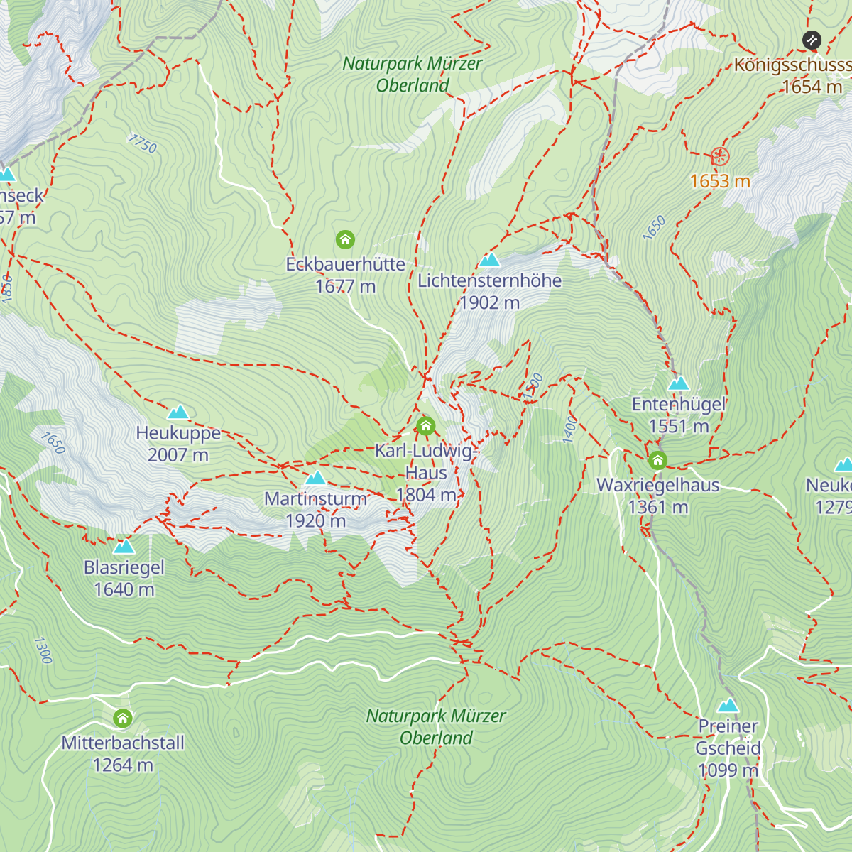 Karl-Ludwig-Haus map