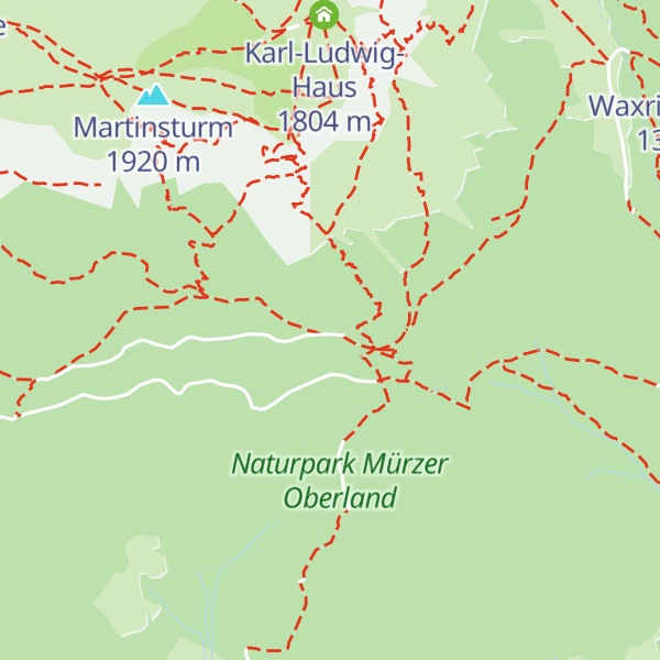 Map of Reißtalerhütte