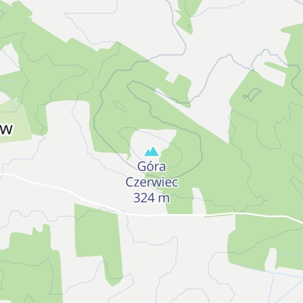 Map of Góra Czerwiec
