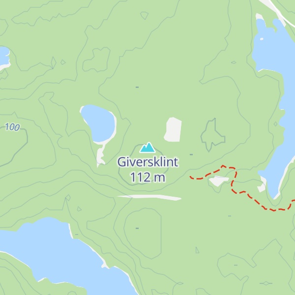 Map of Giversklint