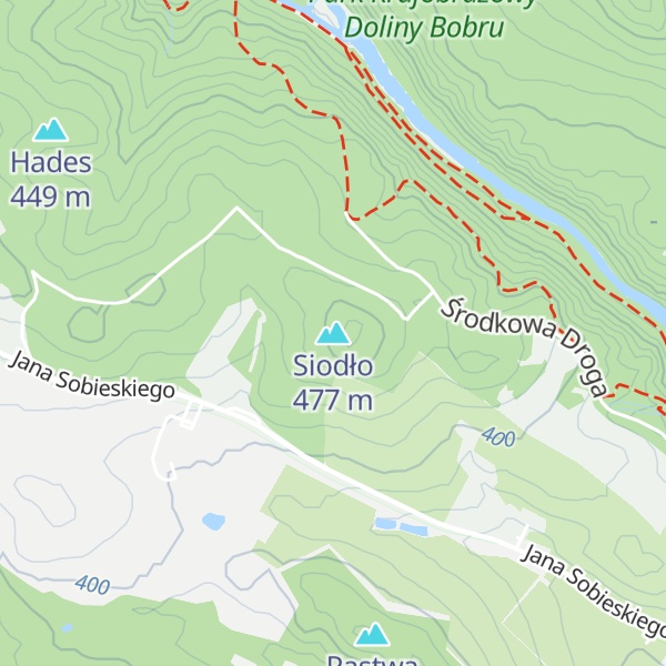 Map of Siodło