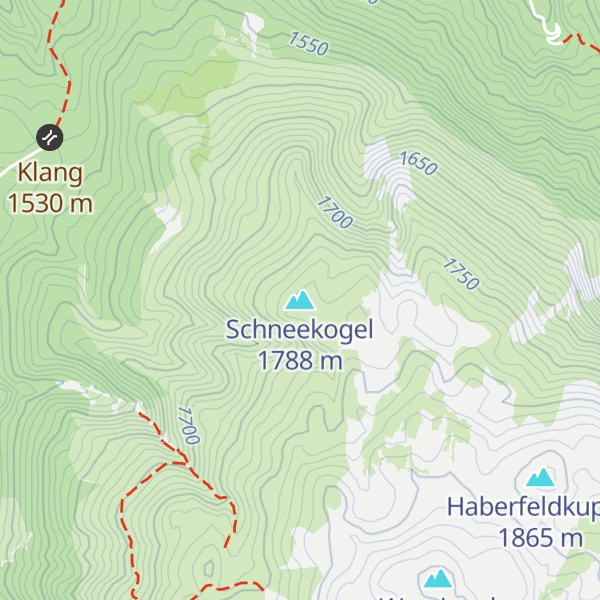 Map of Schneekogel