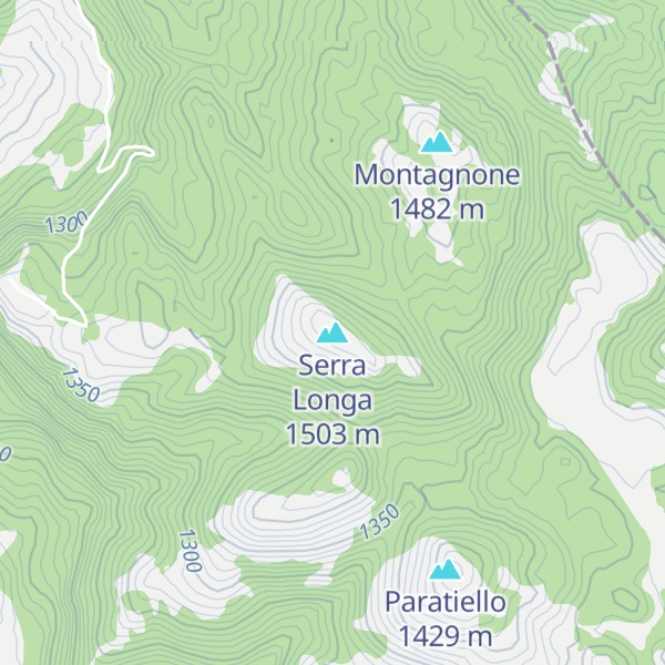 Map of Serra Longa