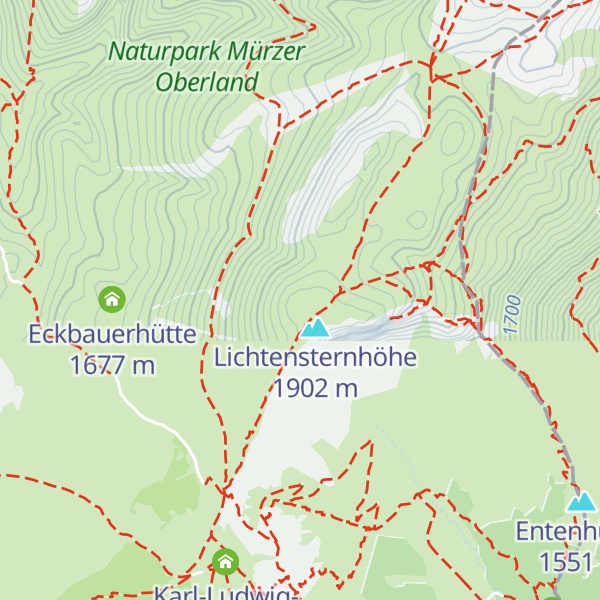 Map of Predigtstuhl