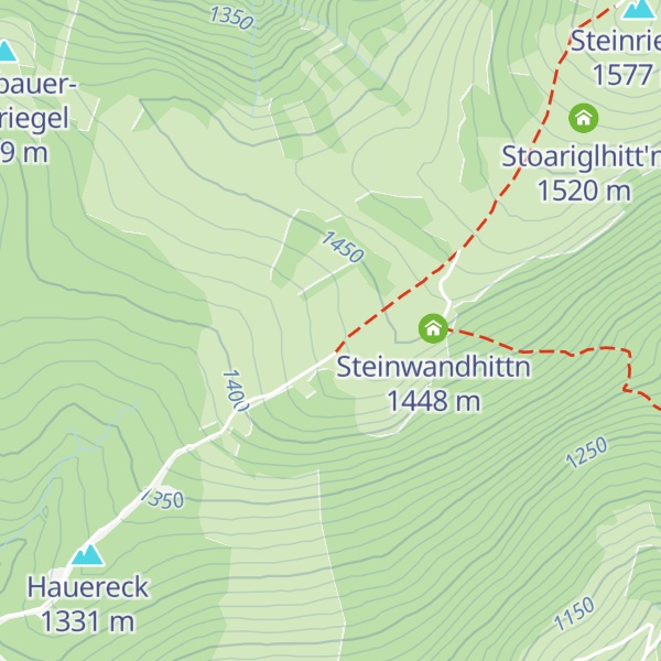 Map of Holta-Hütte