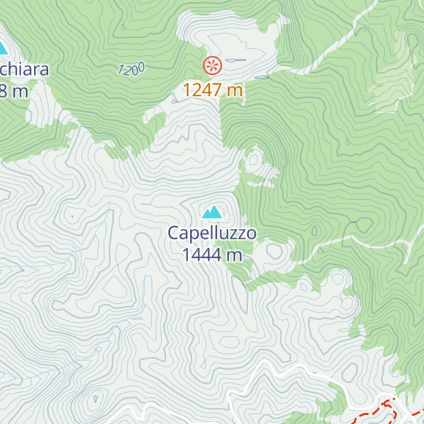 Map of Capelluzzo