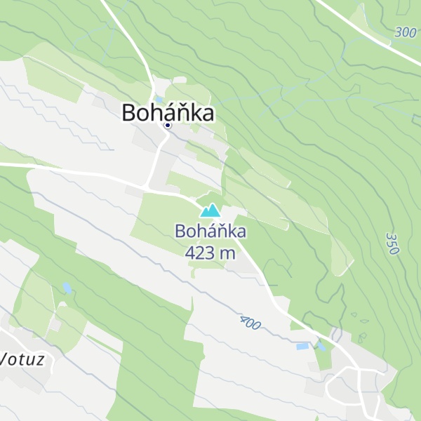 Map of Boháňka