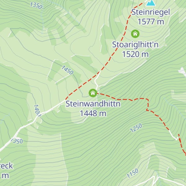 Map of Steinwandhittn