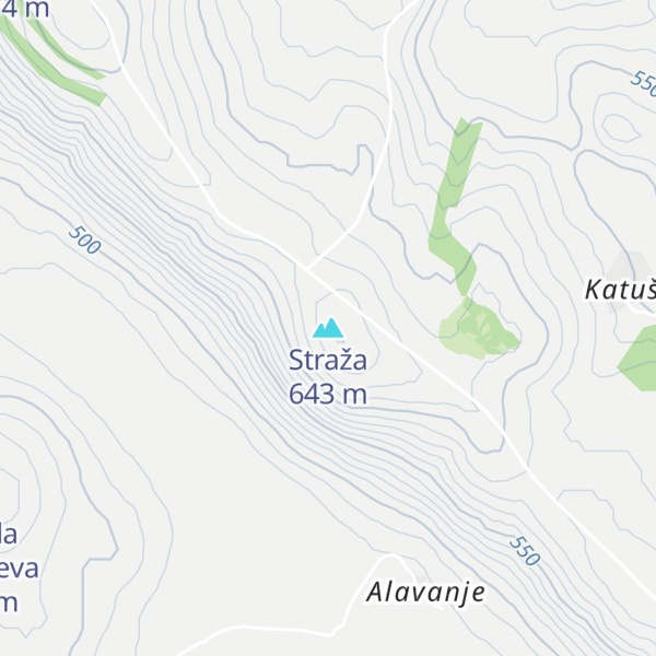 Map of Straža