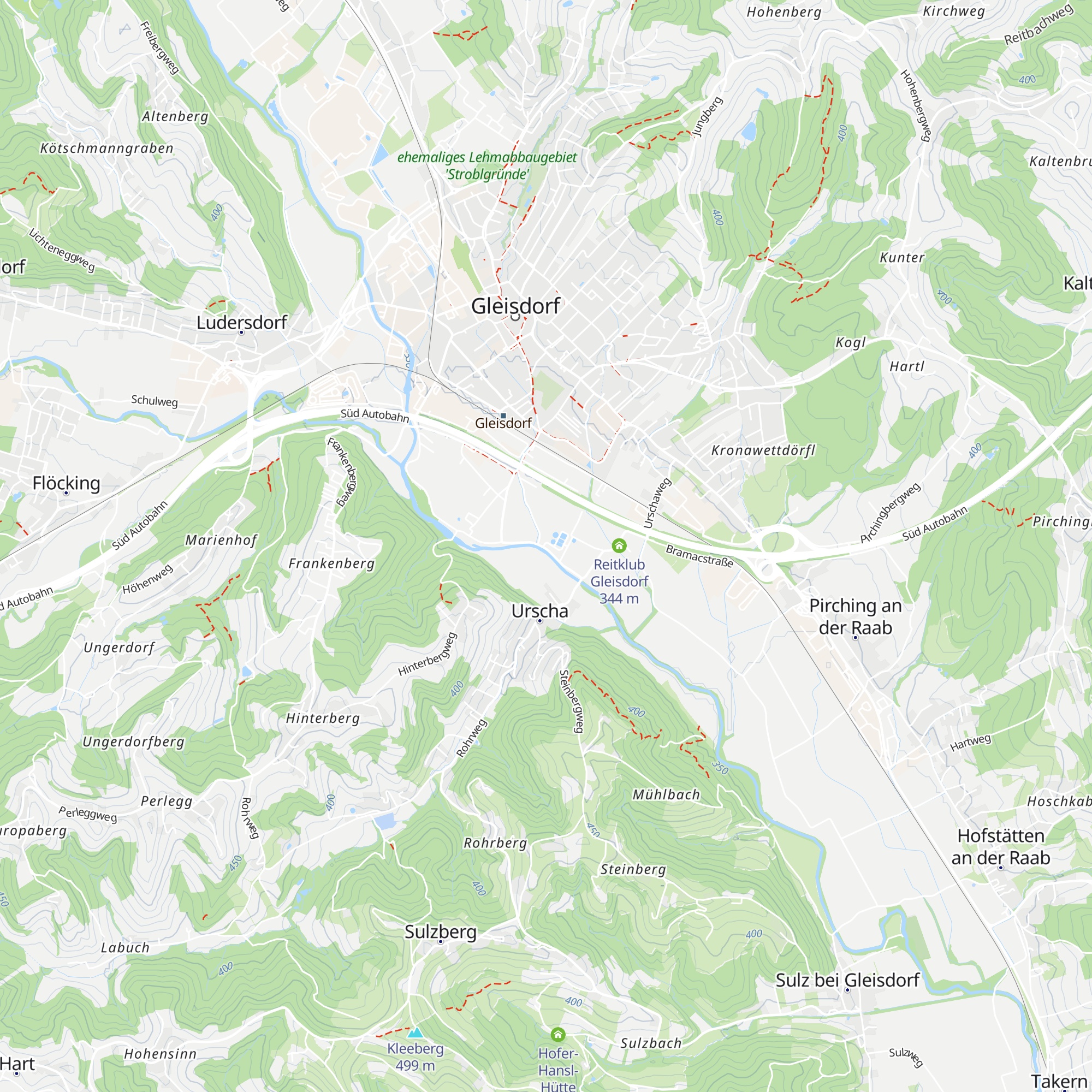 Abwasserverband Gleisdorfer Becken map