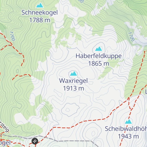 Map of Waxriegel