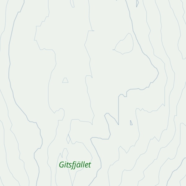 Map of Fiskfjället