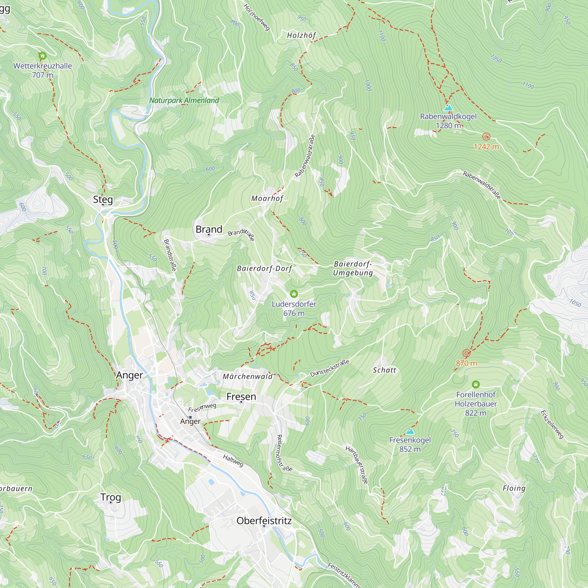 Ludersdorfer map