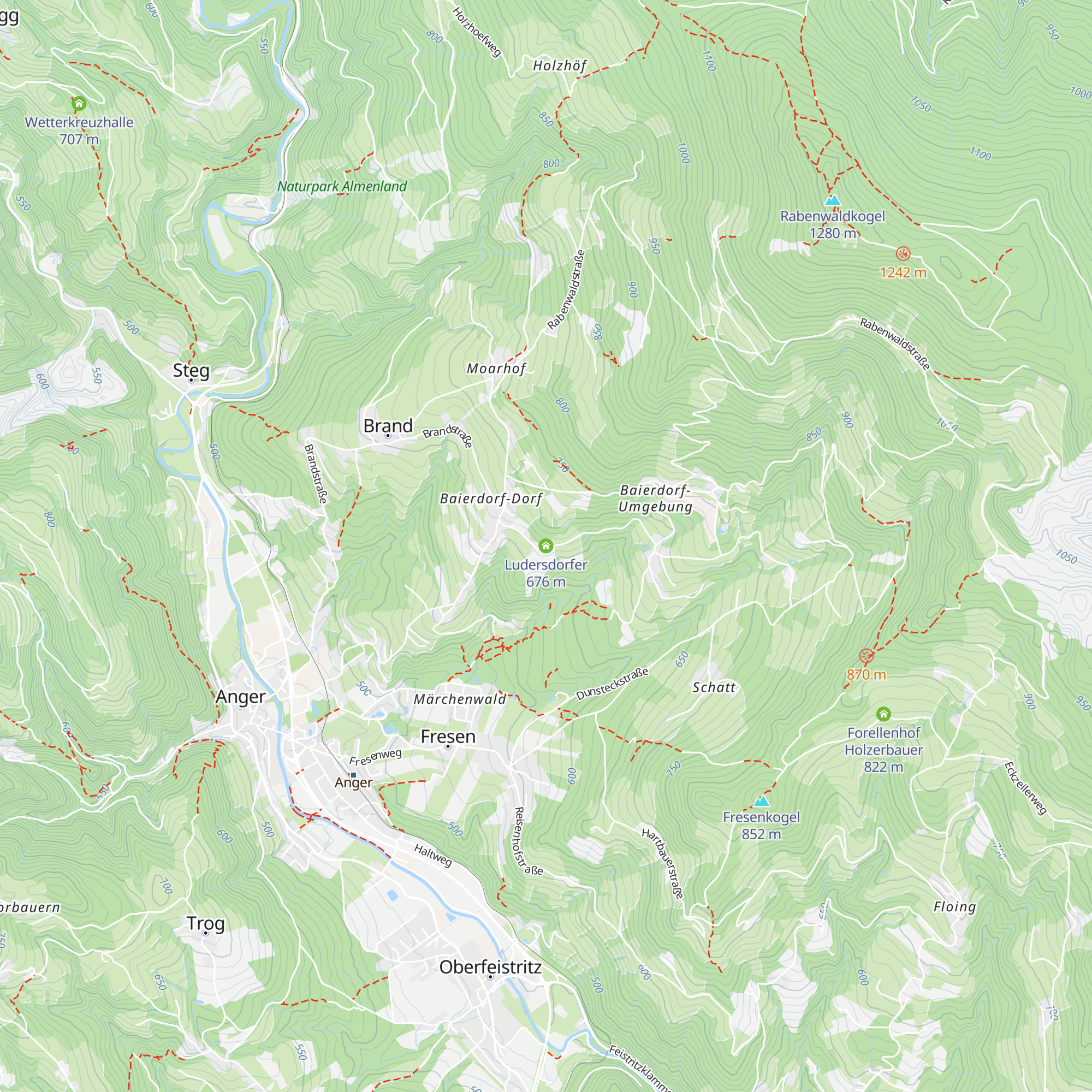 Ludersdorfer map