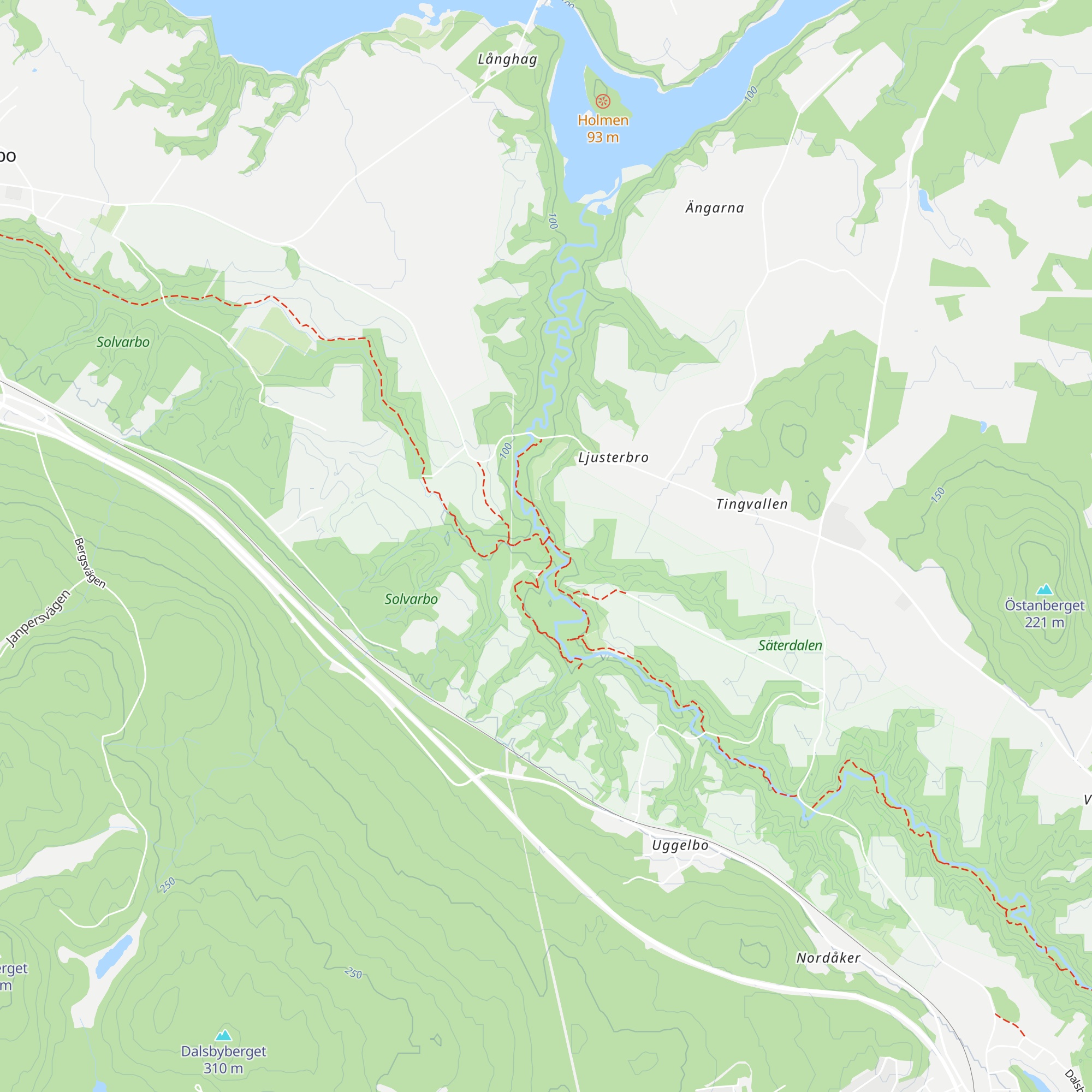 Franssons stugor map