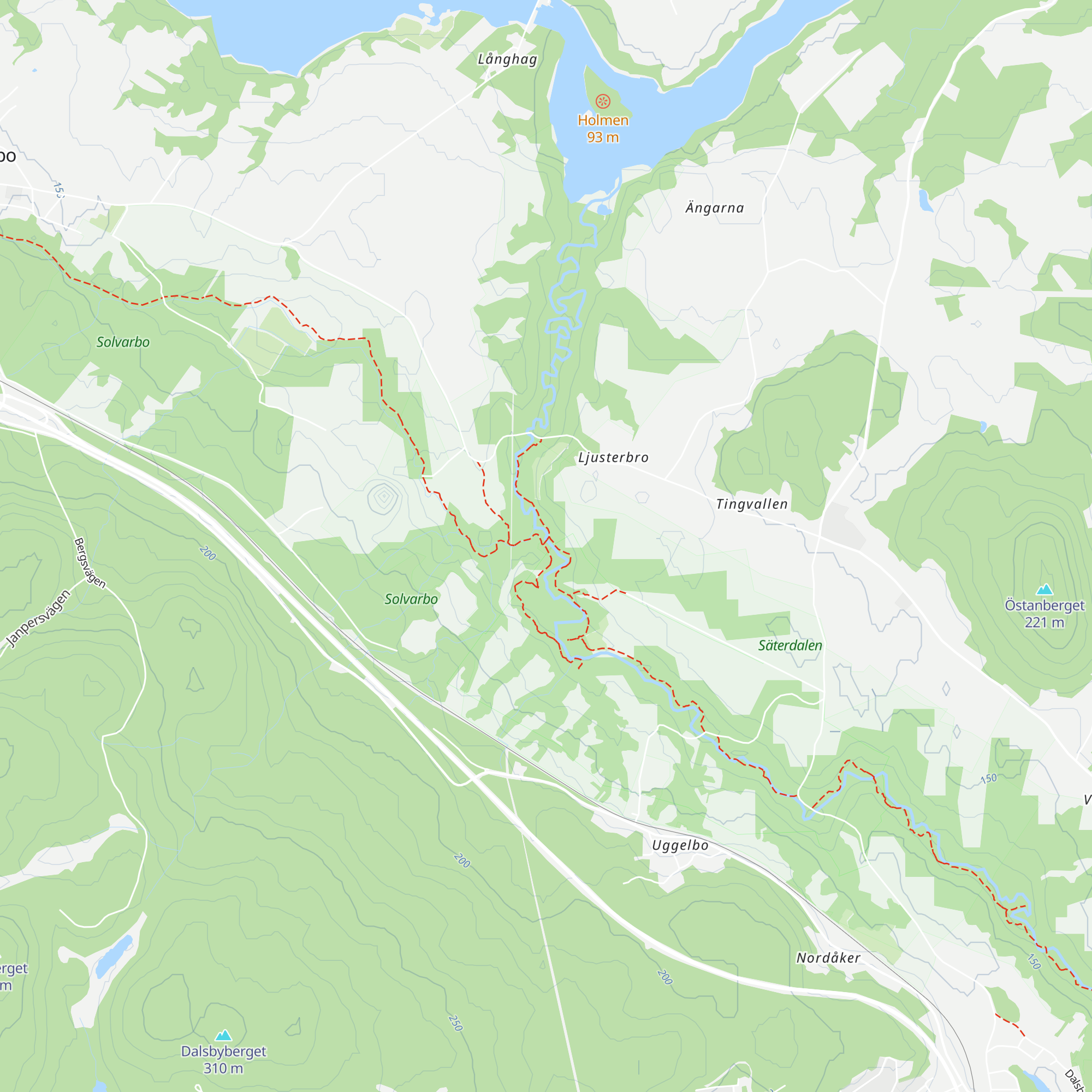 Franssons stugor map