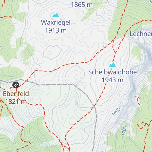Map of Bieskogel