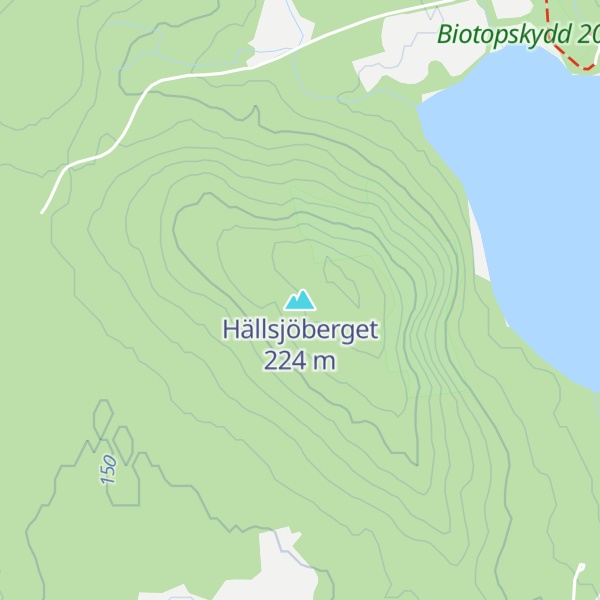 Map of Hällsjöberget