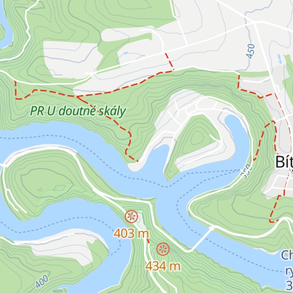 Map of Chata Lucka