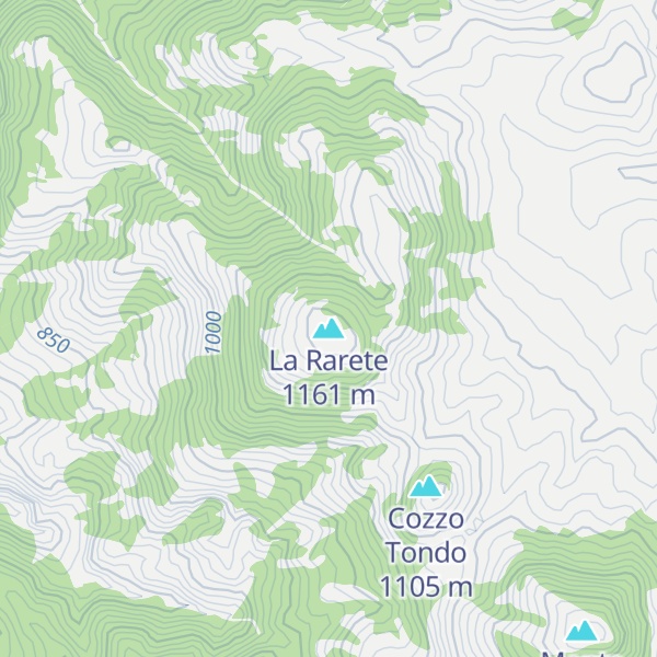 Map of La Rarete