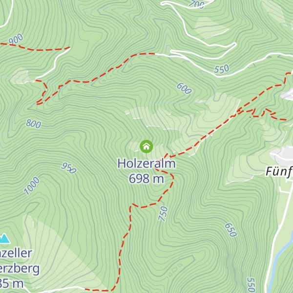 Map of Holzeralm