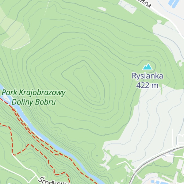 Map of Bezimienne Wzgórze