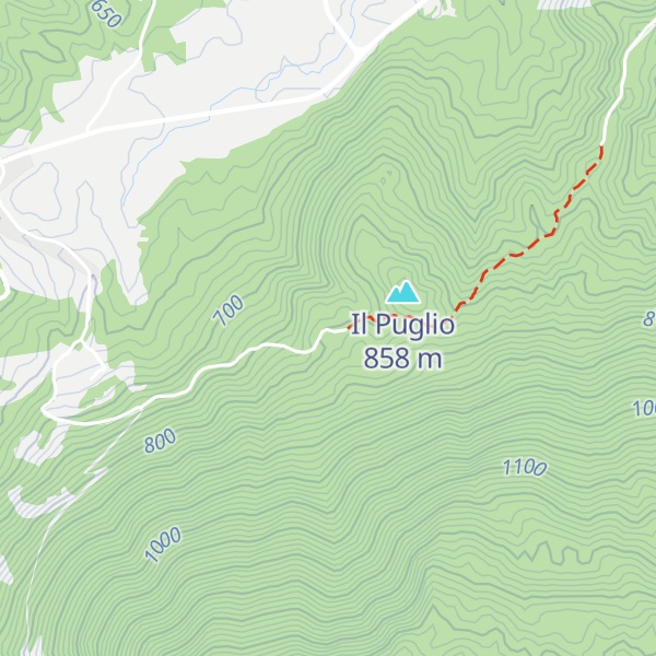 Map of Bivacco Caccavo
