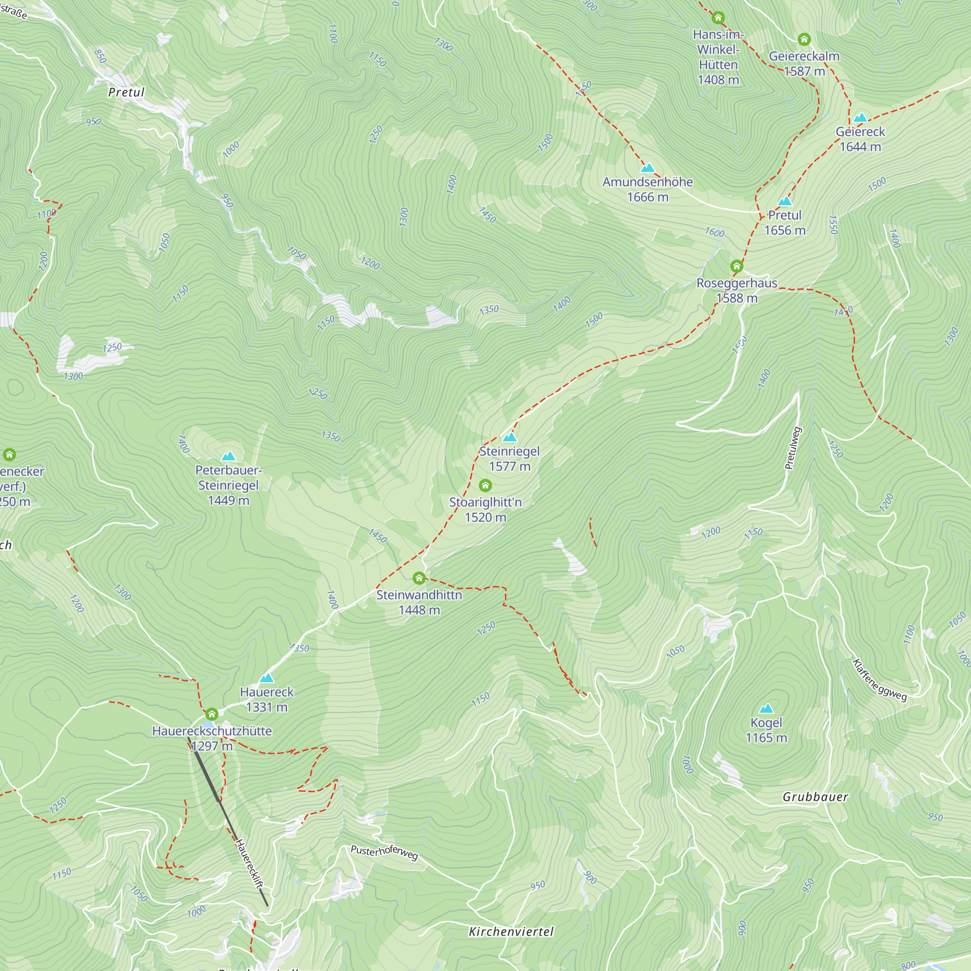 Stoariglhitt'n map