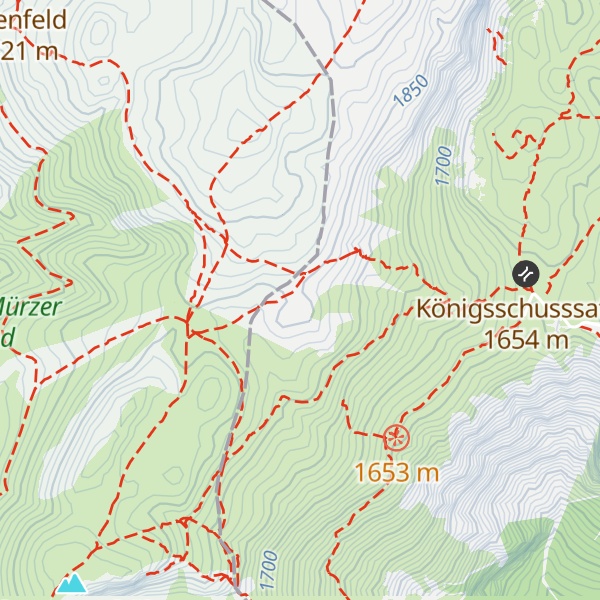 Map of Raxgmoahütte