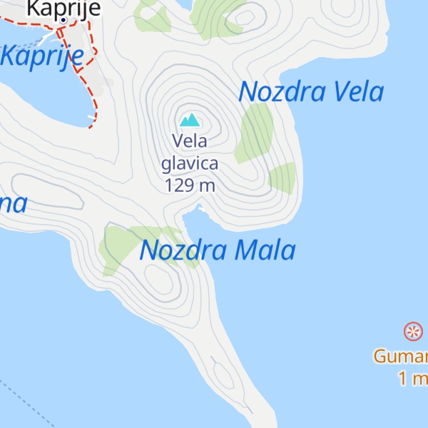 Map of Konoba Matteo