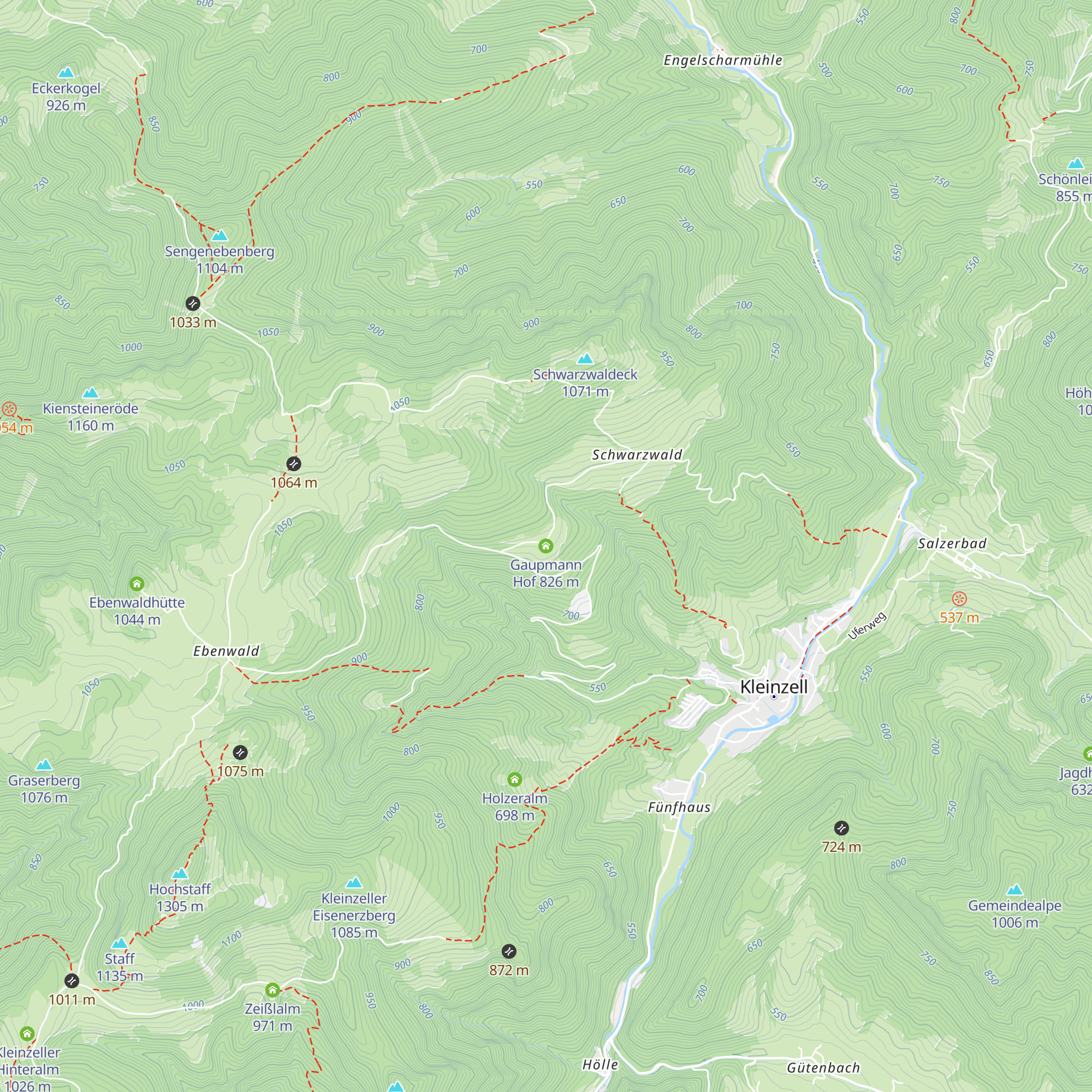 Gaupmann Hof map