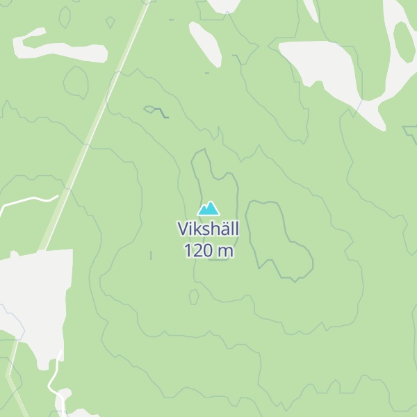 Map of Vikshäll