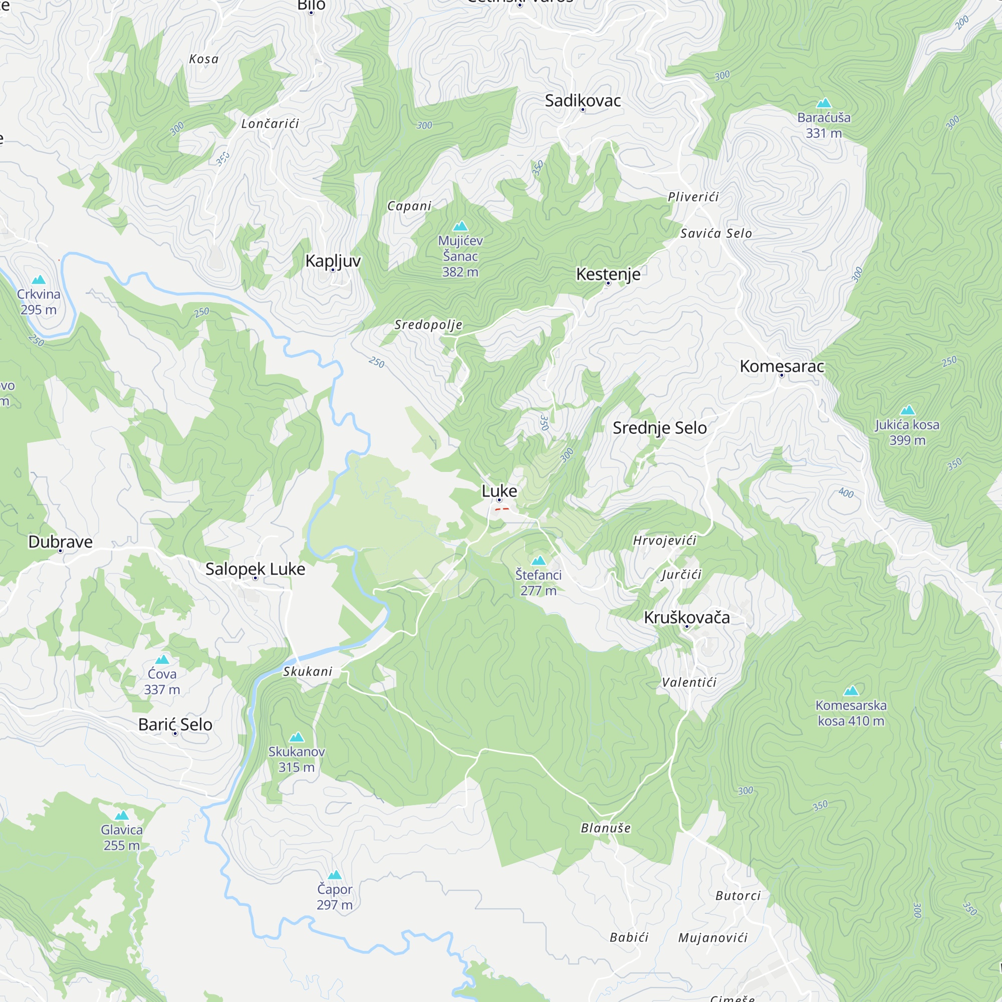 Kuća Štefanci map